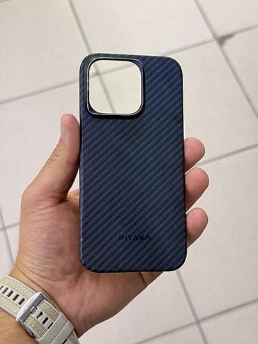 купить чехол pitaka: Чехол PITAKA для iPhone 15 Pro (серия MagEZ) - Материал: арамидное — 1