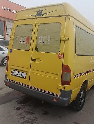 пустой каропка: Mercedes-Benz Sprinter (длинная база, высокий потолок), жёлтый — 1
