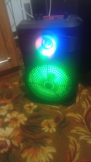 калонка музыка: Портативная акустическая колонка с LED‑подсветкой - Мощная — 1