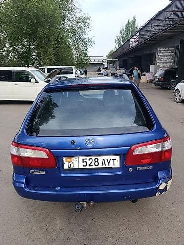 mazda 626 2001: Mazda 626: 2000 г., 1.8 л, Механика, Бензин, Универсал — 4