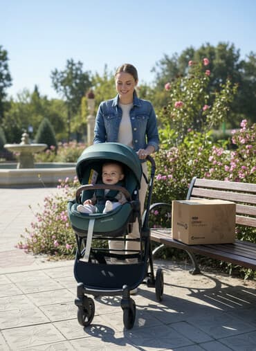 детская коляска с большими колесами: Коляска — 1