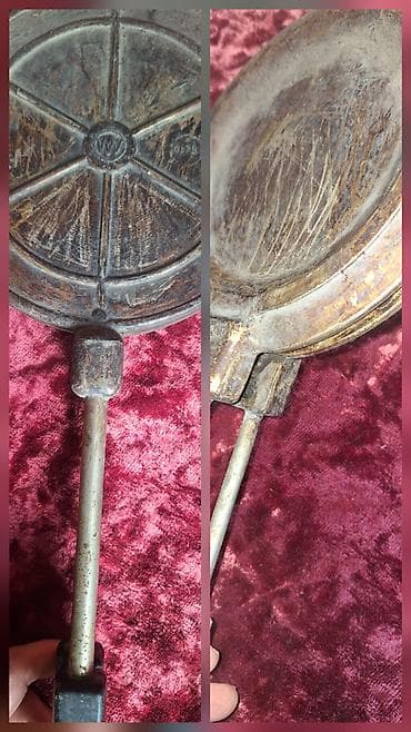 вафельница для мороженого: "ОРЕШНИЦА" И "ВАФЕЛЬНИЦА". Формы-сковороды для выпечки на плите, цена — 2