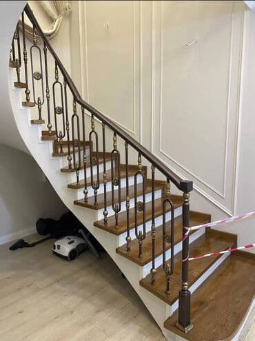 Туристические услуги: Деревянная лестница Для дома, Бесплатная доставка, Вид дерева: Лиственница, Стиль: Лофт — 10