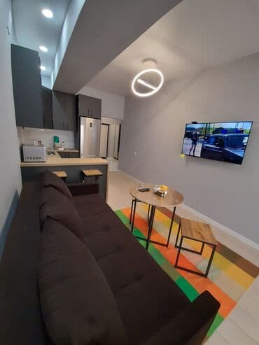 суточные квартиры бишкек филармония: 1 комната, Бронь, Кондиционер, Постельное белье — 1