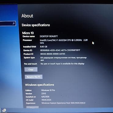 surface laptop 2: Офисный, Б/у, Intel Core i7, ОЗУ, RAM: 8 ГБ — 4