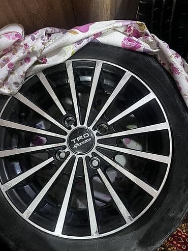 диски торус: Комплект из 4 легкосплавных дисков TRD Sports с резиной — 1