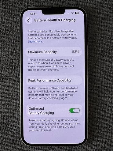 rey ben: IPhone 14 Plus, Б/у, 128 ГБ, Белый, Зарядное устройство, Защитное стекло, Чехол, 83 % — 8