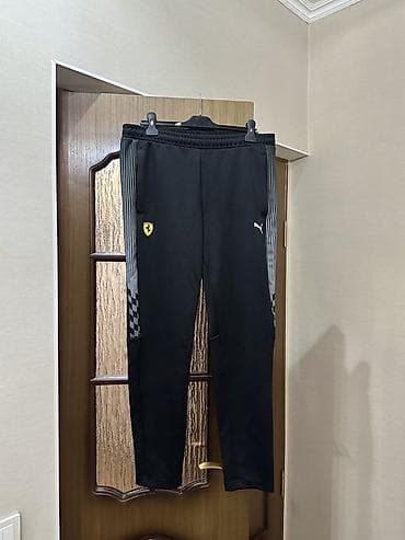 samsung 70: Мужской спортивный костюм, L, XL, Puma, Б/у, цвет - Красный, Самовывоз — 3