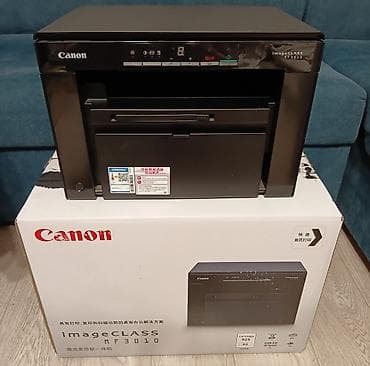 mini portable printer: Canon MF3010 состояние нового, работал неделю, картридж новый, с — 1