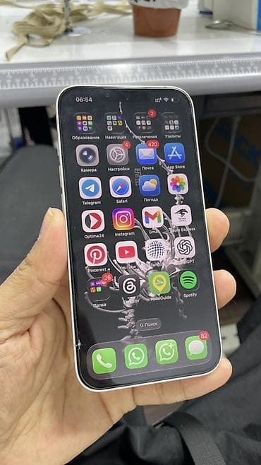 iphone запчасть: IPhone 13, Б/у, 128 ГБ, Розовый, 84 % — 1