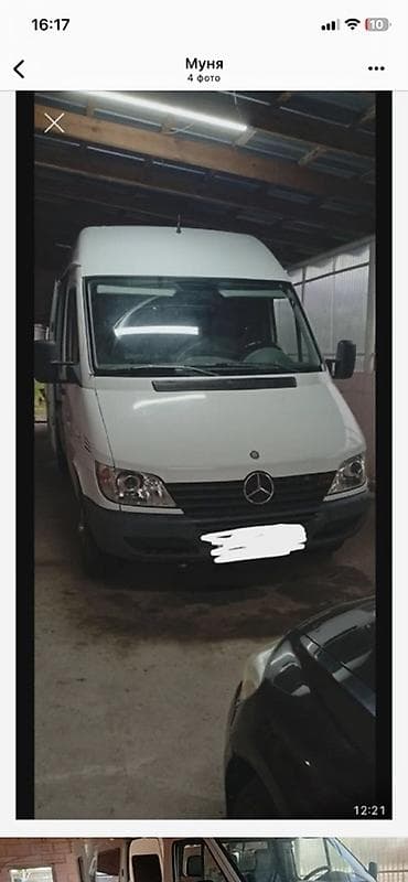 mercedesbenz дубль кабина: Легкий грузовик, Mercedes-Benz — 1