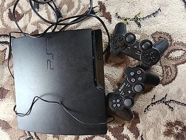 военные наушники: Игровая консоль Sony PlayStation 3 (модель Slim) с комплектом — 1