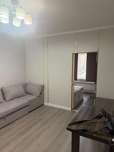 молодёжная: 2 комнаты, 48 м², Асанбай мкр Элитка, 5 этаж, Евроремонт — 1