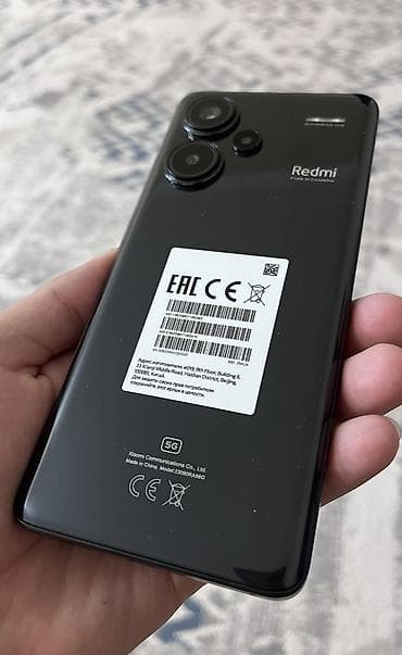 super scanner: Redmi, Redmi Note 13 Pro Plus, Б/у, 256 ГБ, цвет - Черный, 2 SIM — 2