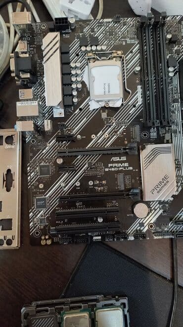 b460: Материнская плата, Б/у — 1