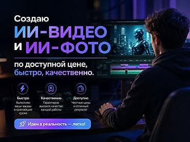 Создание ИИ‑видео и ИИ‑фото под ваши задачи. - Быстро: выполнение