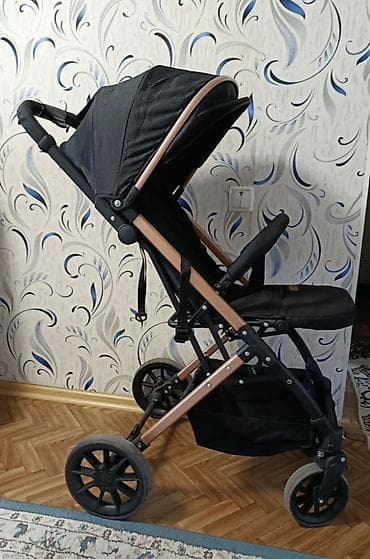 коляска ссср: Прогулочная коляска - Вместительная корзина для покупок/вещей внизу - — 2