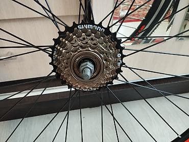 speedone frame: Городской/треккинговый велосипед, белая рама, колёса 26" Собирал для — 5