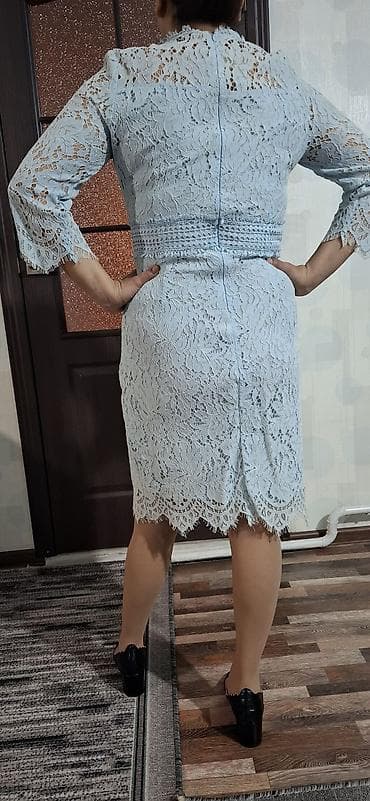 алкак айнек: Кече көйнөгү, Классикалык, Кыска модель, Жеңдери менен, L — 4