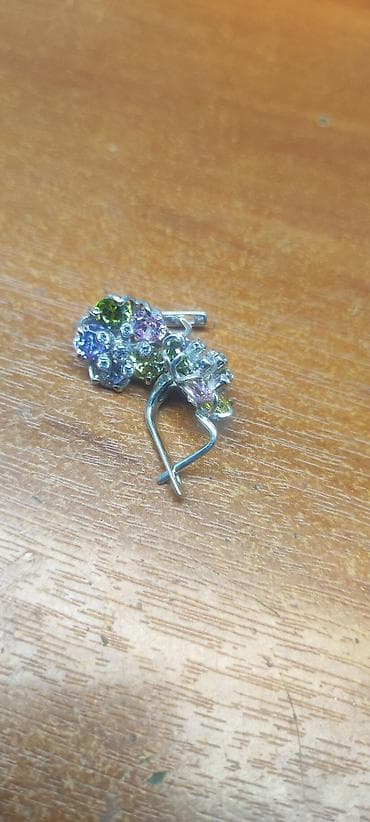 Серебряные серьги, Проба 925, Женские, Новый
