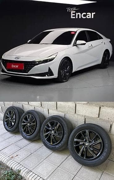 Литые Диски R 16 Hyundai, Комплект, отверстий - 5, Б/у — 1