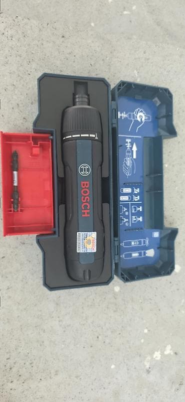 мешки bosch: Акмуляторная отвертка BOSCH оригинал в компактном пластиковом кейсе — 2