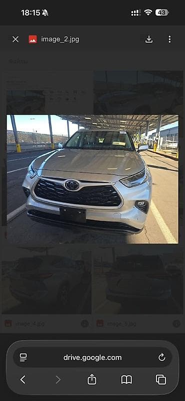 4: Toyota Highlander: 2023 г., 2.4 л, Автомат, Бензин, Кроссовер — 4