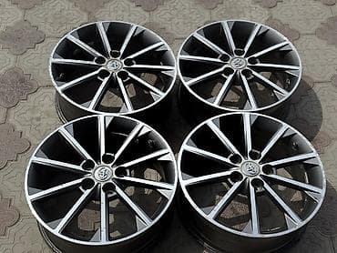 583 585: Литые Диски R 17 Toyota, Комплект, отверстий - 5, Б/у — 1