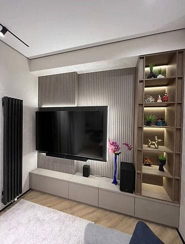 discovery studio: 3 комнаты, 88 м², Асанбай мкр Элитка, 10 этаж, Дизайнерский ремонт — 6
