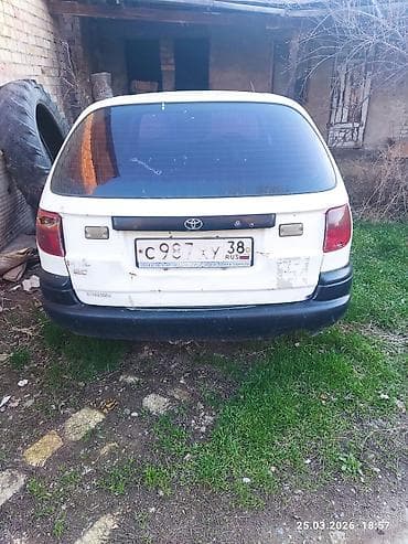 Унаа: Toyota Caldina: 1998 г., 1.5 л, Кол менен иштөөчү, Бензин, Универсал — 3