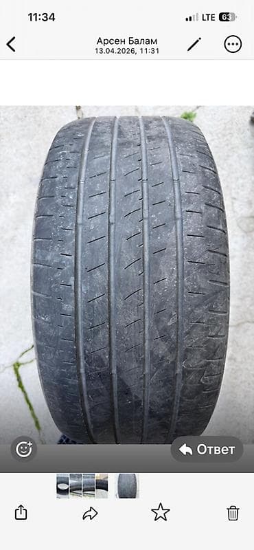 sonata ef: Шины 235 / 45 / R 18, Лето, Легковые, Bridgestone — 4