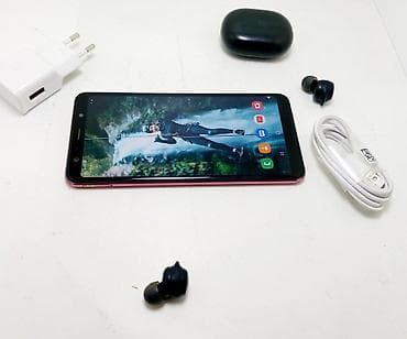 samsung a30: Samsung Galaxy A7 2018, Б/у, 64 ГБ, цвет - Розовый, 1 SIM, 2 SIM — 9