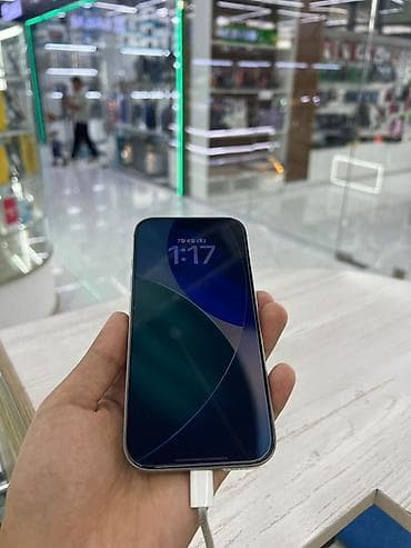 iphone 11 цена бишкек бу: IPhone 16 Pro, Колдонулган, 256 ГБ, White Titanium, Кабель, 91 % — 2