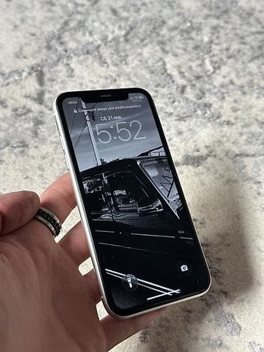 аифон 5: IPhone 11, Б/у, 128 ГБ, Белый, Зарядное устройство, 71 % — 3
