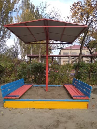 домик для: Закрывающиеся песочницы с грибком! с шатром ! открытые, и высокие — 1