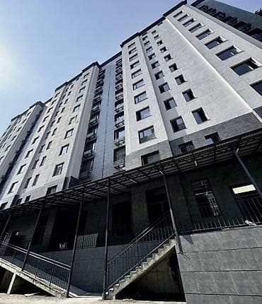 Недвижимость: 1 комната, 53 м², Асанбай мкр Элитка, 8 этаж, ПСО (под самоотделку) — 4