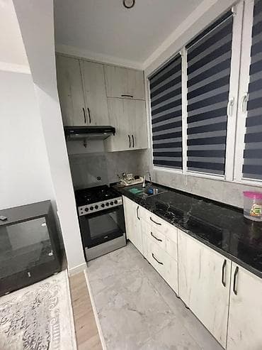 binar: 1 комната, 45 м², Кок-Жар мкр 107 серия, 1 этаж, Евроремонт — 4