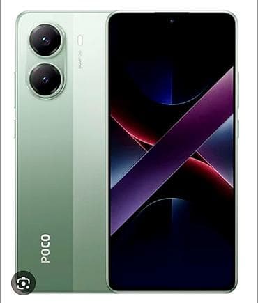 а 10 с: Poco X7 Pro, Б/у, 512 ГБ, цвет - Зеленый, 2 SIM — 1