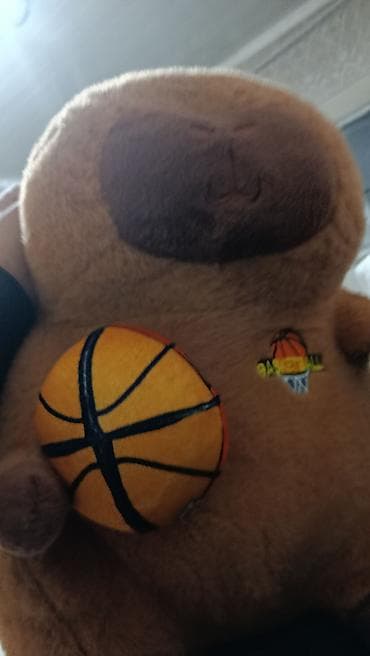 Мягкая игрушка «67 баскетболист» 67 баласы - Плюшевый кот коричневого