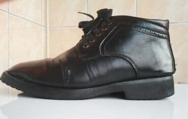 Спецодежда: 43р., евр., мужские класс., ботинки зимние, черные, с мехом, с — 5