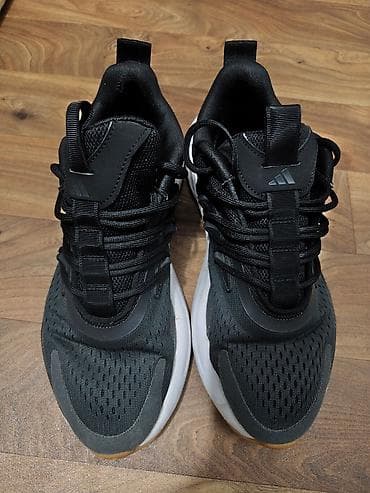 Мужские кроссовки, 42, Adidas, Б/у, цвет - Черный, Самовывоз