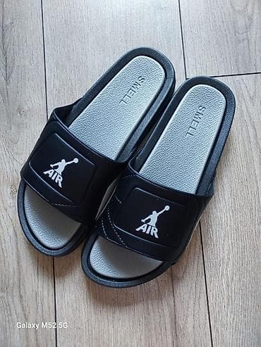 atom total: Мужские сандалии, 40, 41, 42, Air Jordan, Новый, цвет - Черный, Самовывоз — 2
