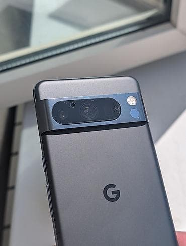 nokia 9: Google Pixel 8 Pro, Б/у, 128 ГБ, цвет - Черный, 1 SIM, eSIM — 4