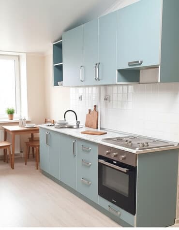 Мебель на заказ, Кухня, Кухонный гарнитур, Стол, Столешница at lalafo.kg Мебель на заказ, Кухня, Кухонный гарнитур, Стол, Столешница