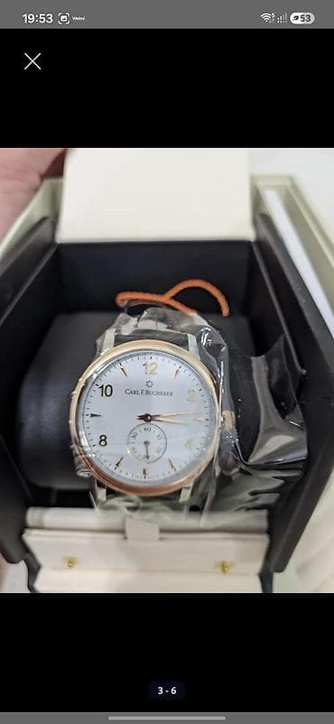 Наручные часы: Часы Carl F Bucherer (Щвейцария) новые в упаковке (с коробкой — 6