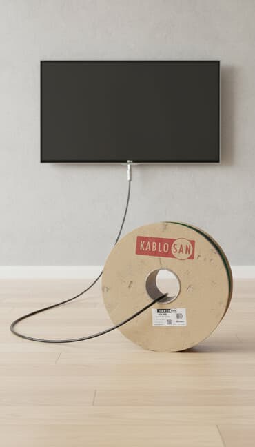 сетевой провод: Тв кабель, 
зелёный, 
пр-во Турция.
 
бухты 100 м, 300 м, 500 м — 1