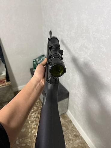 малый барабан: Пневматическая винтовка с оптическим прицелом - Класс — 4