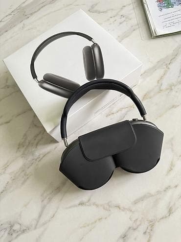 airpod max: Беспроводные полноразмерные наушники, Apple, Б/у — 1