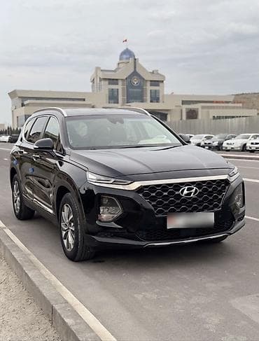 Транспорт: Hyundai Santa Fe: 2019 г., 2 л, Автомат, Дизель, Внедорожник — 3