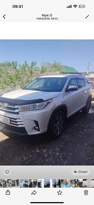 тайота хайландер 2017: Toyota Highlander: 2018 г., 3.5 л, Автомат, Бензин, Кроссовер — 2